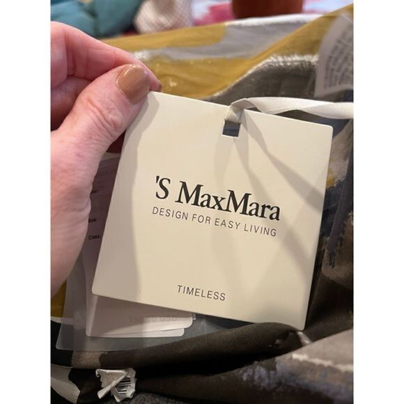 MAX Mara Painterly Sleeveless Reversible Minidress  Size 4 NWT current season - Picture 8 of 10